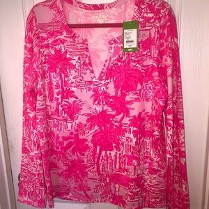 Lilly Pulitzer Kayleigh top XL NWT